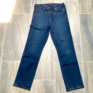Liverpool Straight Leg Jeans - Dark Wash